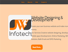 Tablet Screenshot of jwinfotech.com